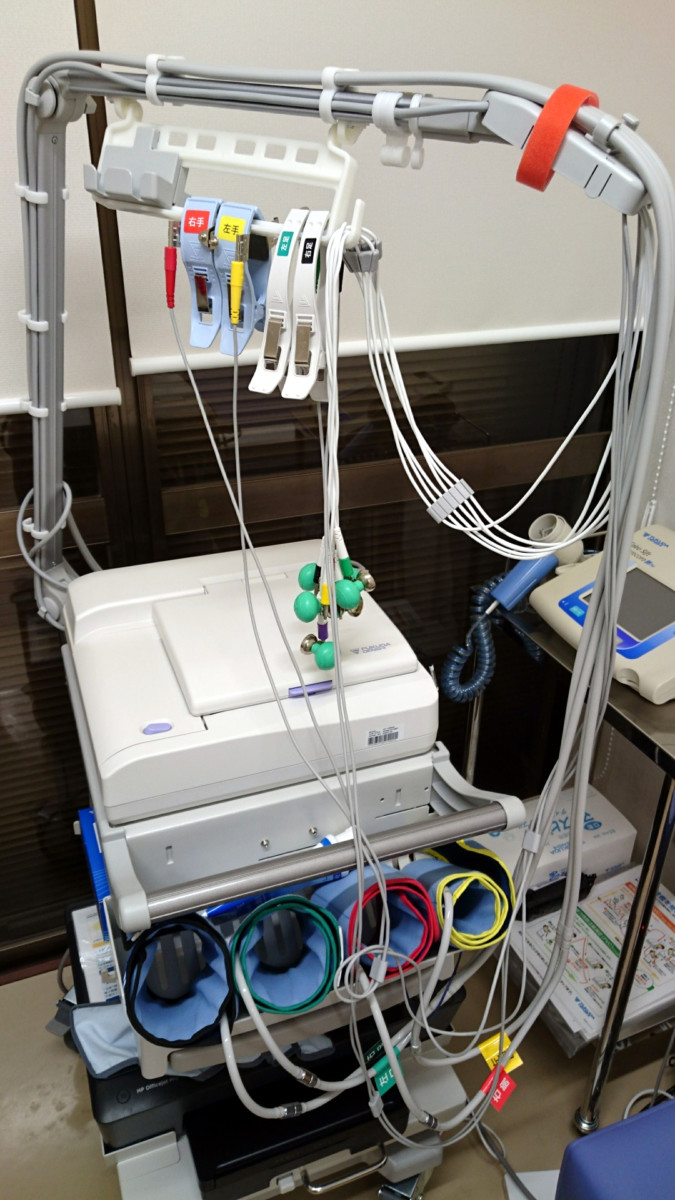 心電図・血圧脈波検査